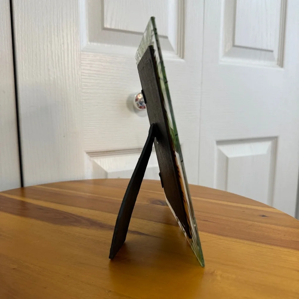 Tradewind Bay Collection Palm‎ tree Stainglass picture frame